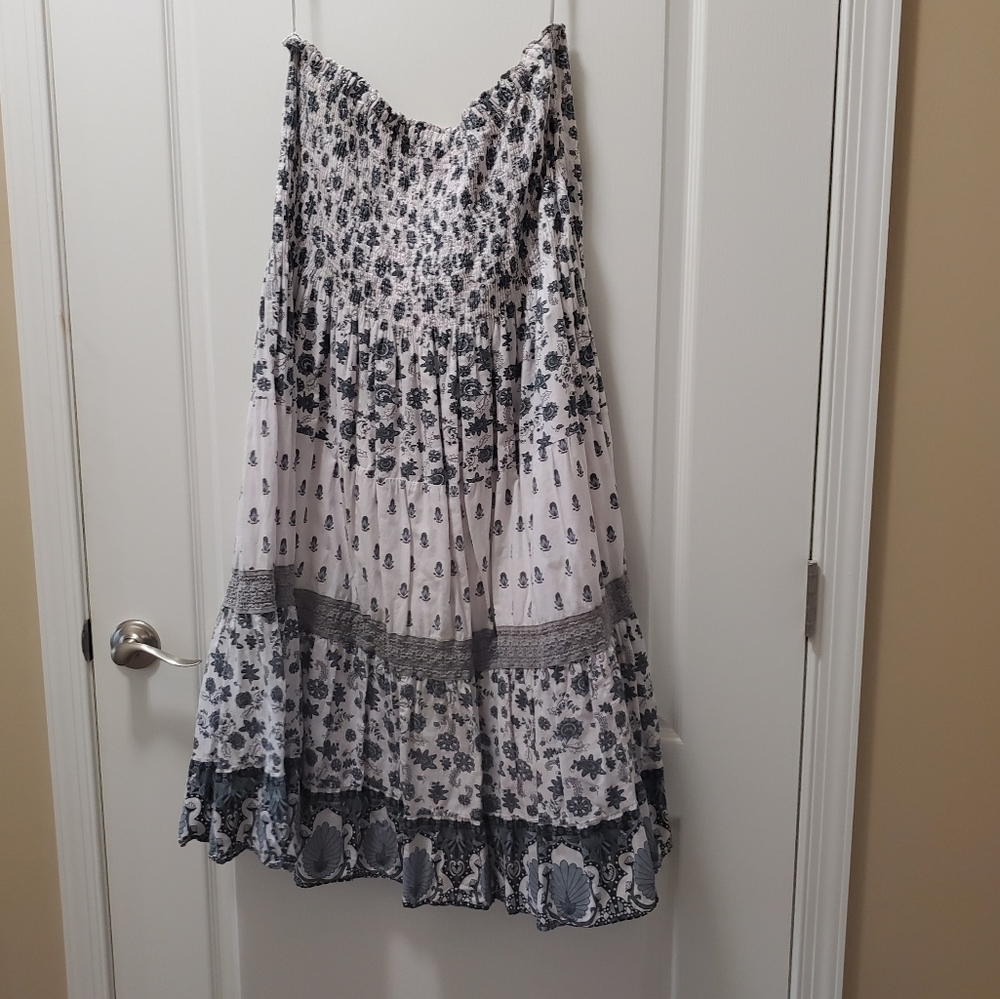 Boho - strapless dress 3x
